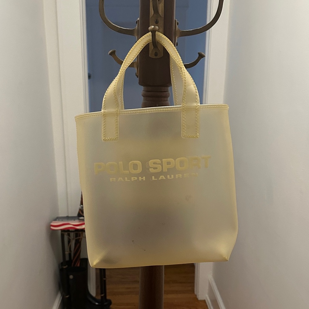 Polo Sport by Ralph Lauren Translucent Yellow Tote